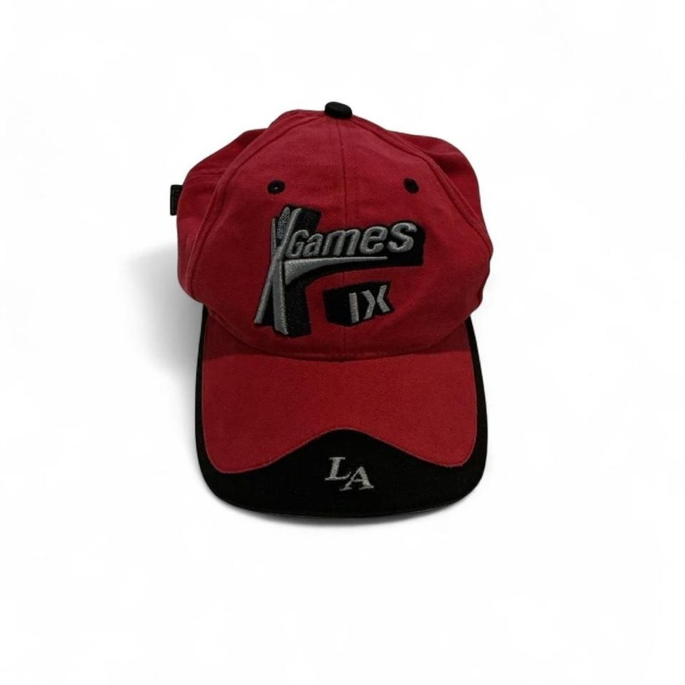 VTG‎ UA Sportswear X Games IX Hat Mens OSFM Red 2003 LA Vintage Baseball Cap